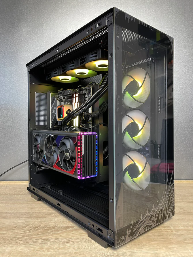 Custom Gaming PC/ Ryzen 7 7800X3D/ 32GB/ 1TB SSD NVMe/ RTX 5090 - Image 4